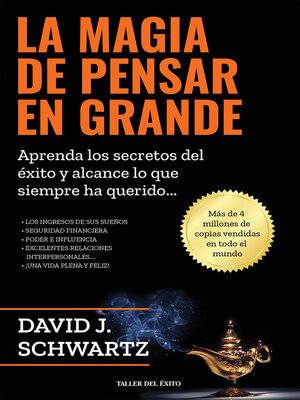 cover image of La magia de pensar en grande